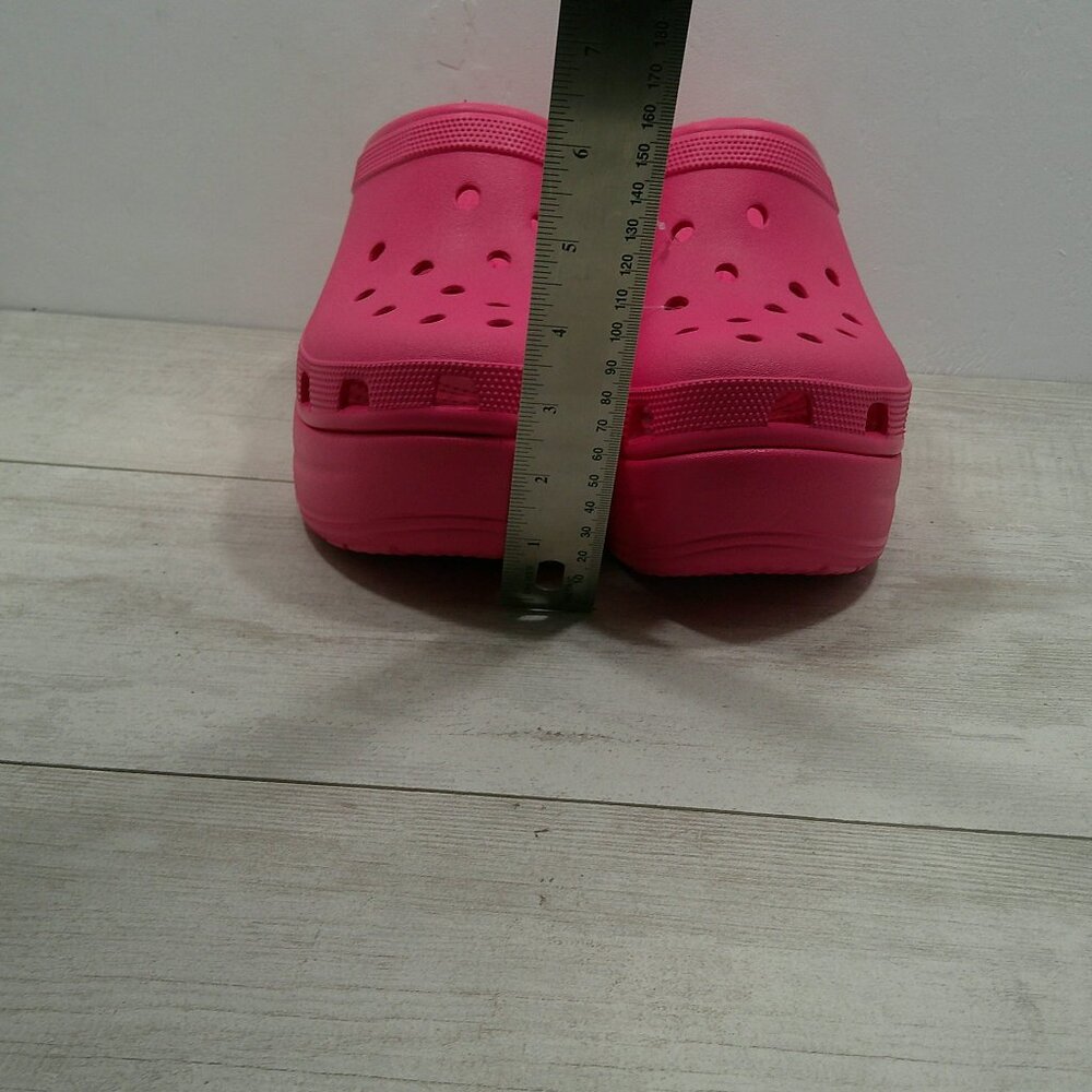 Crocs Siren Perfectly Pink Platform Comfort Clog Men's 10 | Women’s 12 – New - Picture 4 of 13